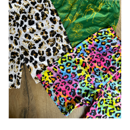 Leopard Fiesta Shorts