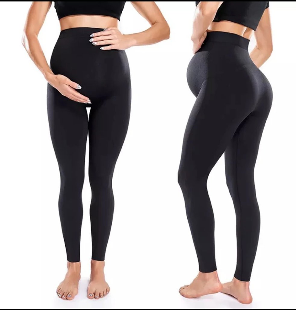 Black Pregnancy Leggings